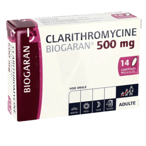 Clarithromycine 500 mg  kopen